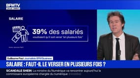39% des salariés voudraient que leur salaire soit versé en plusieurs fois