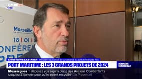Port maritime de Marseille: les trois grands projets de 2024