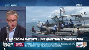Nicolas Poincaré : Emmanuel Macron à Mayotte pour une question d'immigration - 22/10