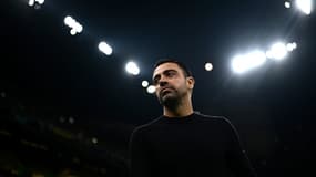Xavi contre l'Inter le 04/10/2022