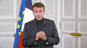 Emmanuel Macron le 3 octobre 2022 à l'Elysée