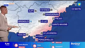 Météo Var: un ciel bien bleu ce jeudi, jusqu'à 35°C à Brignoles