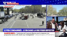 "En tant que députée, elle devrait pouvoir accéder à une immunité": le meeting de soutien à Marine Le Pen se prépare place Vauban à Paris
