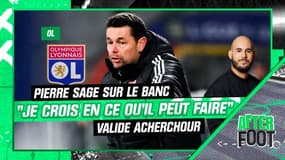 OL : Pierre Sage sur le banc, "je crois en ce qu'il peut faire" valide Acherchour qui demande du temps