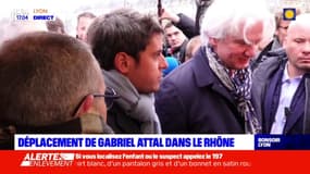 Le Premier ministre Gabriel Attal en déplacement dans le Rhône ce samedi