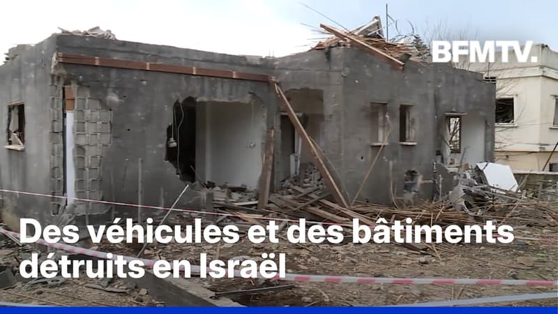 Plusieurs attaques de missiles iraniens font des dégâts en Israël