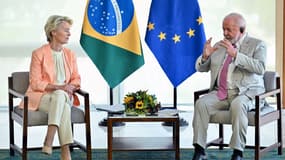 Lula et Ursula von der Leyen, le 12 juin 2023 à Brasilia