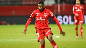 Stephy Mavididi, à Dijon le 1er février 2020