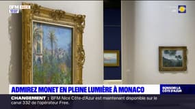 Monaco: il est possible d'admirer les œuvres de Monet en pleine lumière