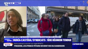 "La ministre a eu l'occasion d'exprimer à quel point elle était désolée": Morgane Verviers (UNSA éducation) évoque la réunion entre les syndicats d'enseignants et Amélie Oudéa-Castéra