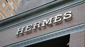 La devanture d'une boutique Hermès à New York.