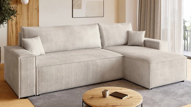 Difficile de trouver un canapé d'angle plus intéressant que celui-ci, Vente-unique vous régale