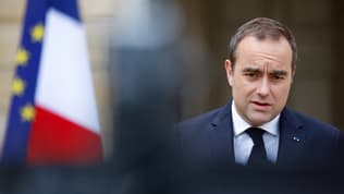 (Photo d'illustration) Le Premier ministre français, Sébastien Lecornu, à l'hôtel de Matignon à Paris le 10 avril 2026.