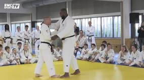 Quand des enfants prennent un cours de judo par... Teddy Riner