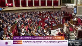 Après l'obstruction à l'Assemblée, l'unité le 7 mars?