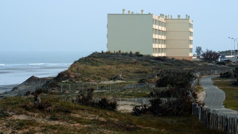 Signal, un immeuble de Soulac-sur-Mer (Gironde), est menacé par l'érosion côtière