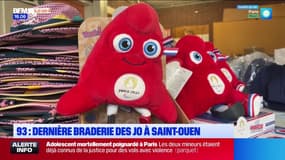 Saint-Ouen: dernière braderie des objets des JO 2024 aux puces