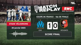 OM 1-0 Rennes : Guendouzi envoie Marseille en 8e, le goal replay d'un match spectaculaire 