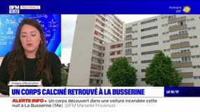 Marseille: un corps calciné retrouvé dans une voiture incendiée à la cité de la Busserine