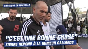 Gallardo à l'OM ? "C'est une bonne chose" répond Zidane