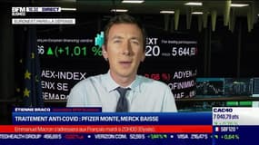 Traitement anti-Covid : Pfizer monte, Merck baisse - 05/11