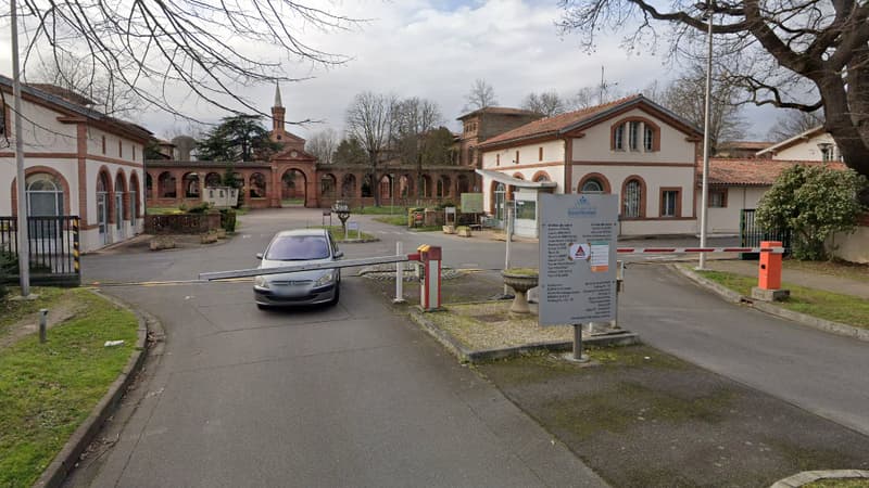 L'entrée de l'hôpital Gérard-Marchant, à Toulouse.
