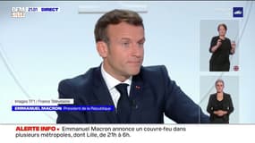 Couvre-feu à Lille: le détail des mesures annoncées ce mercredi par Emmanuel Macron