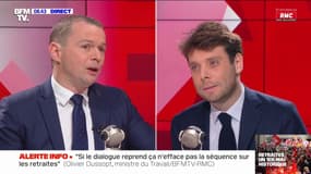 "C'est mieux avec": Olivier Dussopt "espère" que la CGT viendra discuter avec le gouvernement