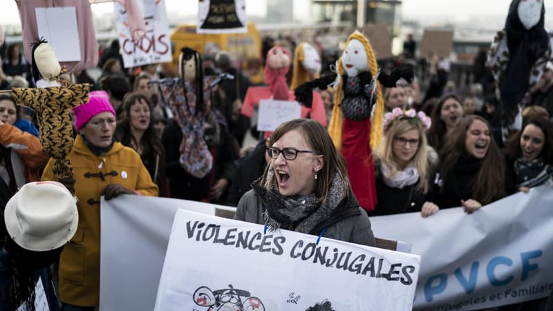 Image de la manifestation à Bruxelles de ce 24 novembre