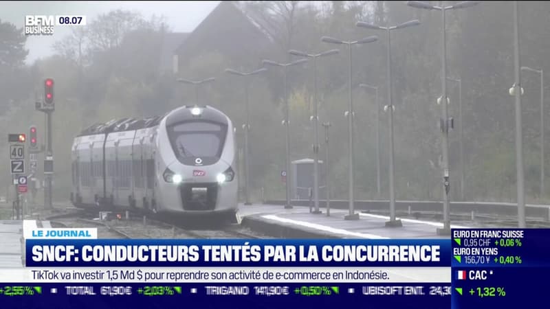 SNCF : conducteurs tentés par la concurrence