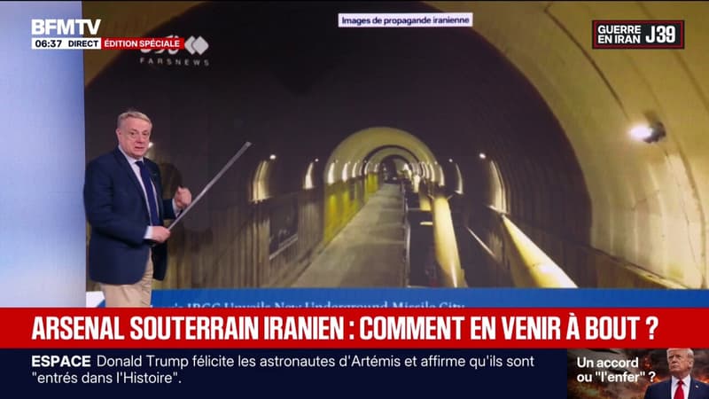 Guerre au Moyen-Orient: comment l'Iran a construit des centaines de kilomètres de tunnels dans le pays pour y stocker son arsenal militaire