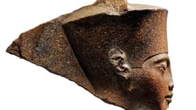 La tête de Toutankhamon