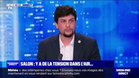 Annulation du grand débat: "On est là pour parler avec des gens qui aiment l'agriculture, pas avec des gens qui ont détruit des outils de travail", réagit Rémi Dumas (Jeunes agriculteurs)