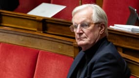 Michel Barnier, député LR de Paris, le 5 décembre 2025 à l'Assemblée nationale.