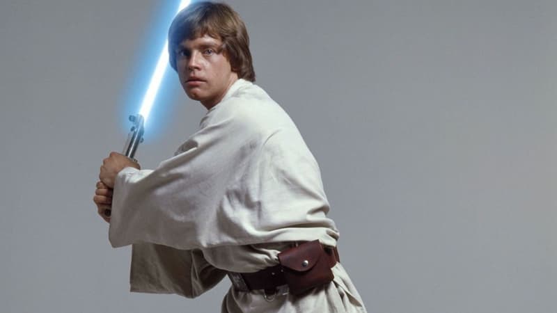 Mark Hamill dans la peau de Luke Skywalker