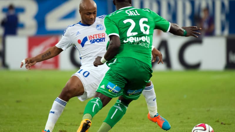 André Ayew face à Bayal Sall