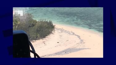 Les naufragés avaient inscrit SOS sur la plage