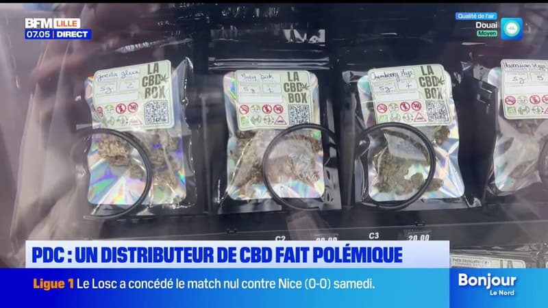 Un distributeur de CBD fait polémique à Bruay-la-Buissière