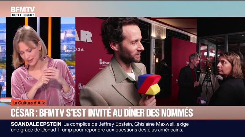 César : BFMTV s'est invité au dîner des nommés - 10/02