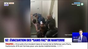 Hauts-de-Seine: évacuation des "sans fac" de Nanterre