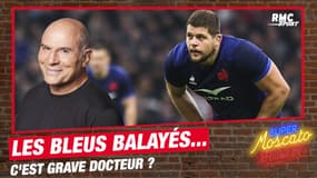 XV de France : "Je savais qu'on allait morfler", Moscato (déjà) inquiet après la rouste irlandaise