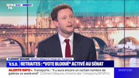 Clément Beaune sur les retraites: "Dire qu'on n'a pas voulu le débat, c'est un peu fort de café" - 10/03