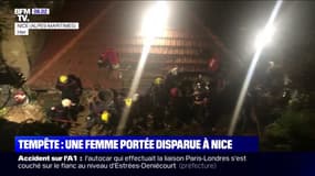 "On a toujours de l'espoir, on va y arriver." À Nice, pompiers et riverains sont mobilisés après la disparition d'une retraitée dans un glissement de terrain