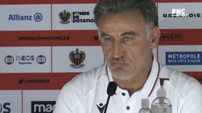 Nice - OM : Galtier nie avoir donné une gifle
