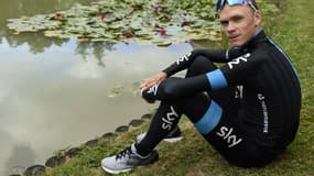 Séquence détente et repos pour Chris Froome.