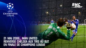 21 mai 2008... Man United renverse Chelsea aux tirs au but en finale de Champions League