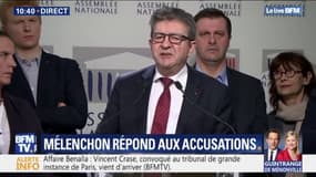 Jean-Luc Mélenchon dénonce une "instrumentalisation politicienne de la lutte contre le racisme et l'antisémitisme"