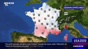 La météo pour ce jeudi 5 novembre 2020