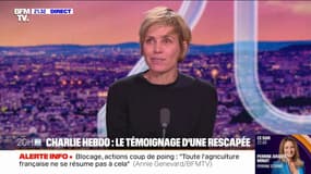 "Je trouve injuste d'avoir été épargnée": L'écrivaine Sigolène Vinson, rescapée de l'attentat de Charlie Hebdo, témoigne sur BFMTV