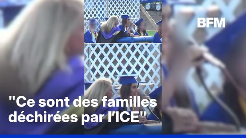 États-Unis: une lycéenne interrompue lors de sa remise de diplôme après avoir critiqué l'ICE